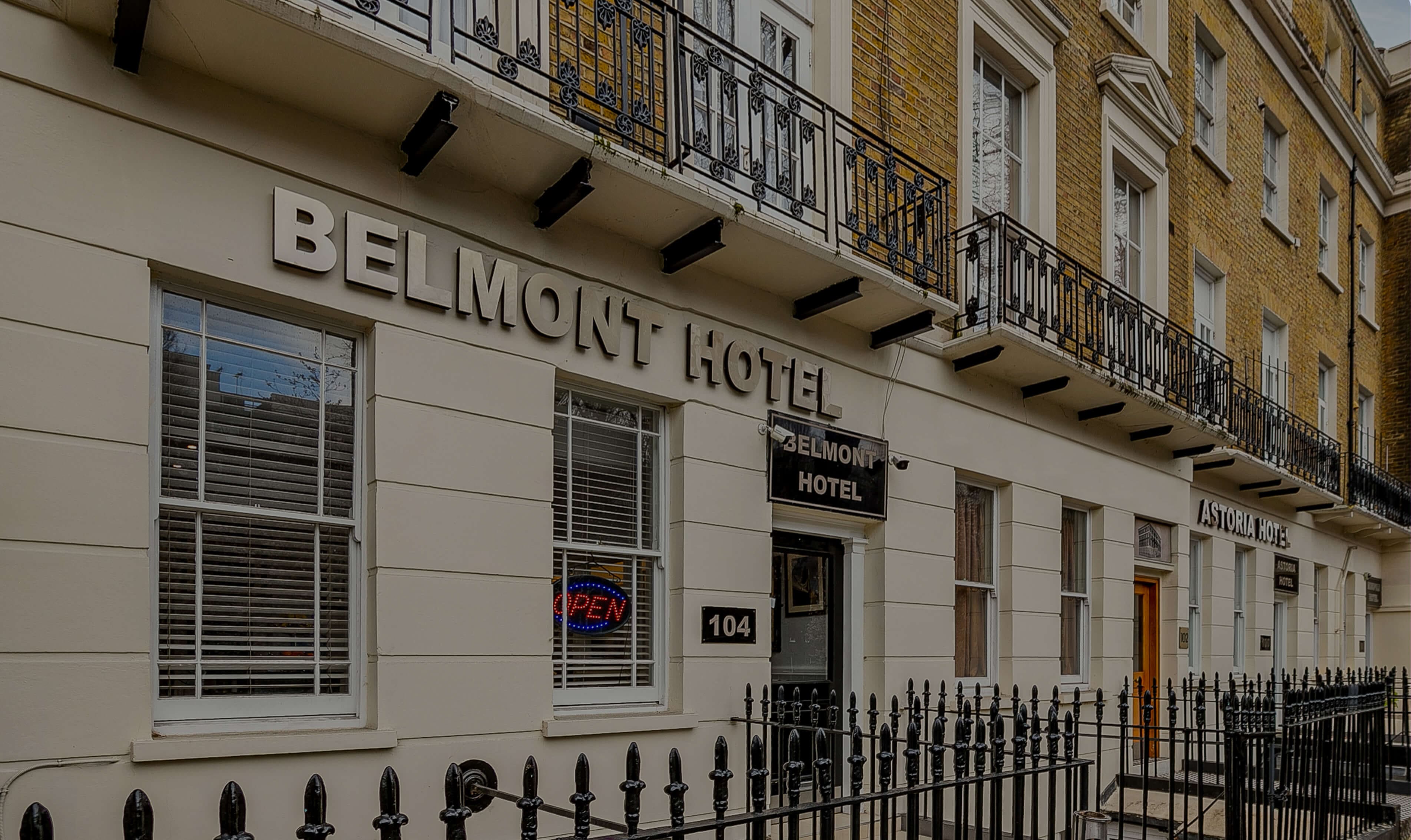 Belmont Hotel Banner